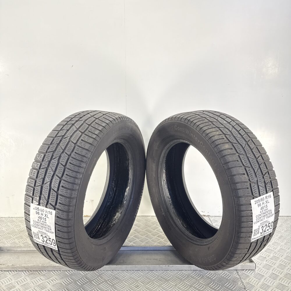 Gomme Usate 205 60 R16 XL 96H Continental ContiWinterContact TS830P Invernali - immagine 13