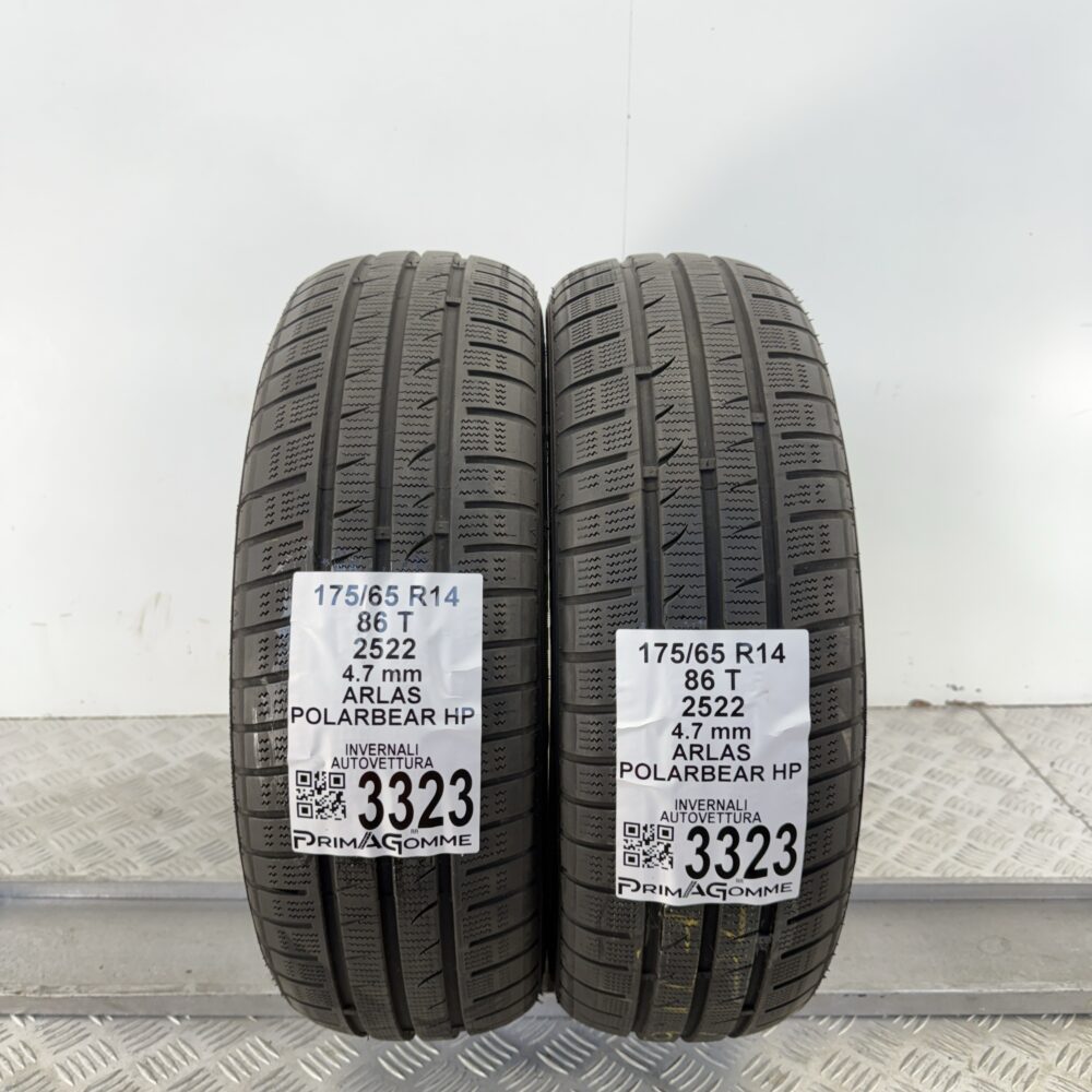 Gomme Usate 175 65 R14 86T Atlas Polarbear HP Invernali