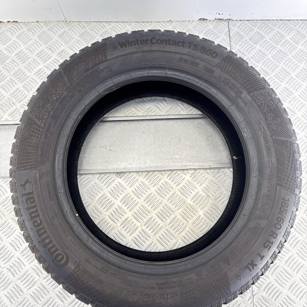Gomme Usate 185 60 R15 XL 88T Continental Winter Contact TS860 77% Invernali - immagine 9