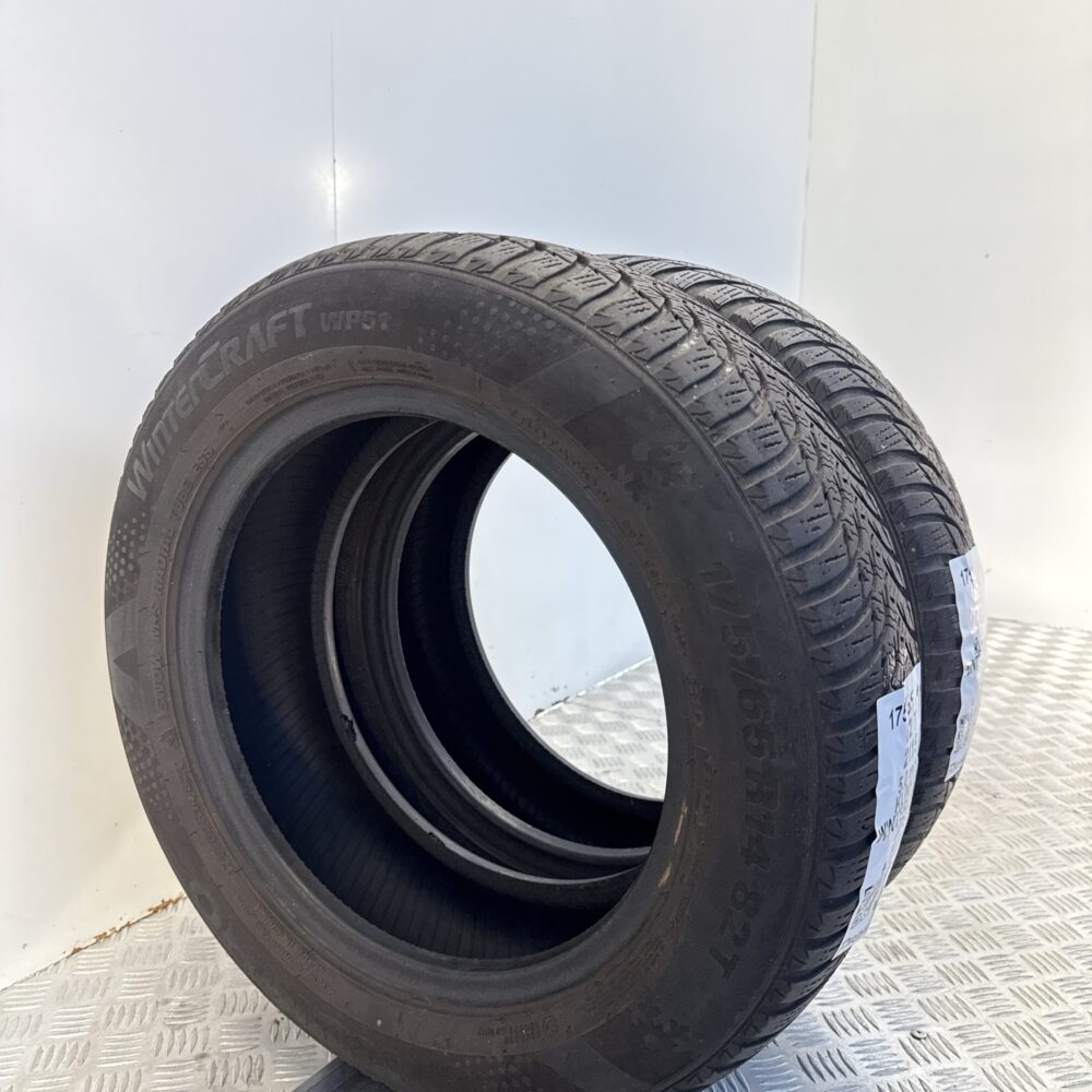 Gomme Usate 175 65 R14 82T KUMHO WINTERCRAFT WP51 71% Invernali - immagine 5