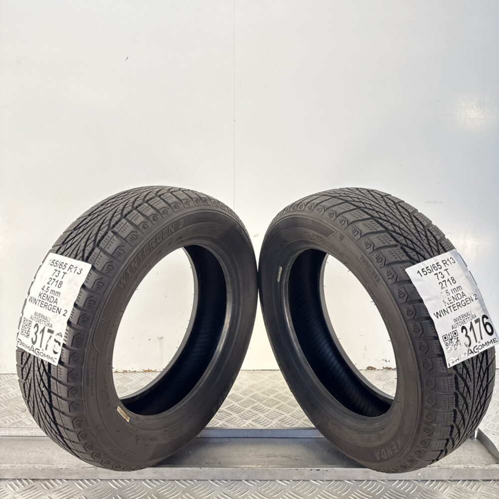 Gomme Usate 155 65 R13 73T Kenda Wintergen 2 Invernali - immagine 11