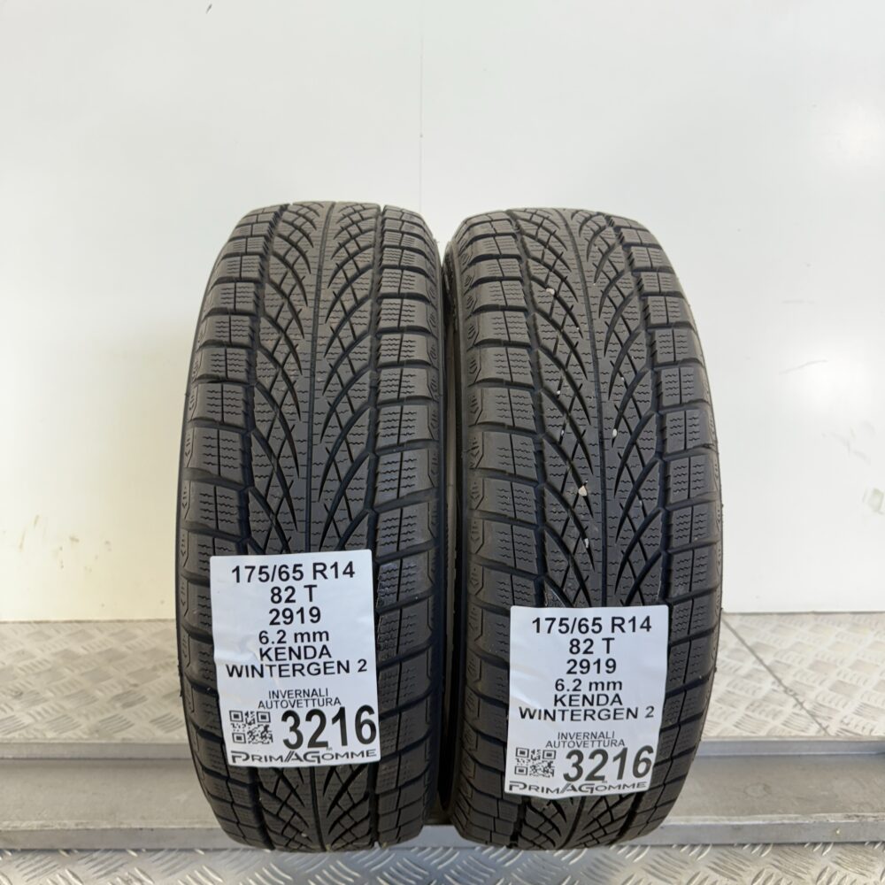 Gomme Usate 175 65 R14 82T Kenda Wintergen 2 89% Invernali