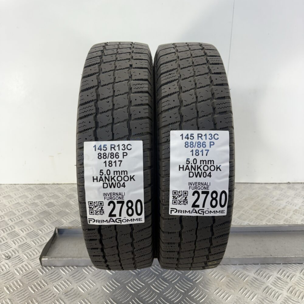 Gomme Usate 145 R13C 88/86P Hankook DW04 71% Invernali - immagine 4