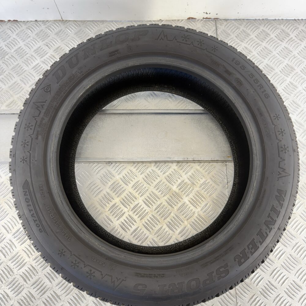 Gomme Usate 195 55 R16 87H Dunlop Winter Sport 5 Invernali - immagine 11