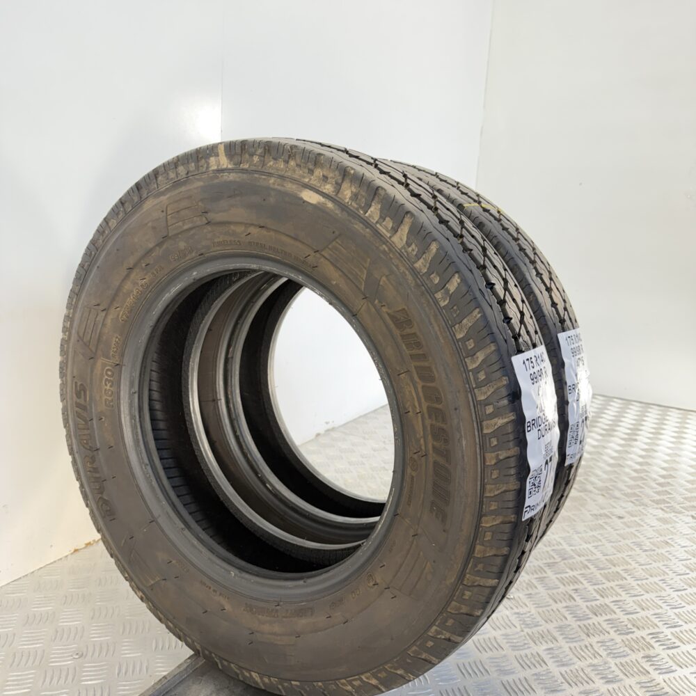Gomme Usate 175 R14C 99/98R Bridgestone Duravis 98% Estive - immagine 5