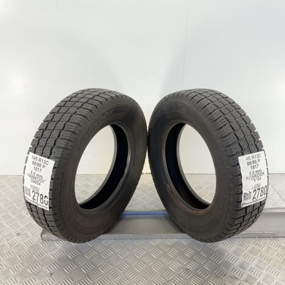 Gomme Usate 145 R13C 88/86P Hankook DW04 71% Invernali - immagine 7