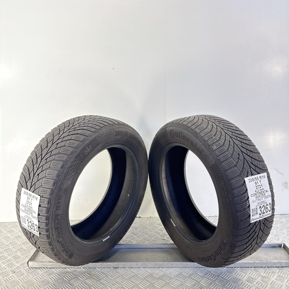 Gomme Usate 205 55 R16 91T Continental Winter Contact TS870 Invernali - immagine 16