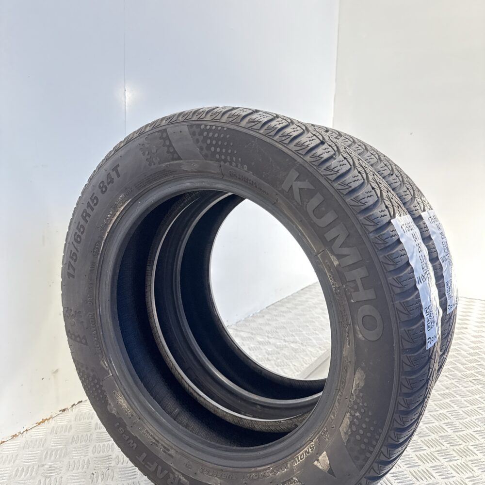 Gomme Usate 175 65 R15 84T Kumho Wintercraft WP51 71% Invernali - immagine 5