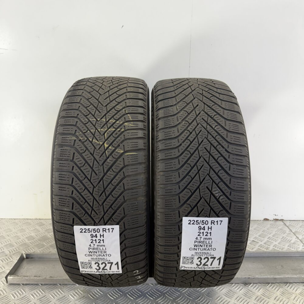 Gomme Usate 225 50 R17 94H Pirelli Winter Cinturato Invernali