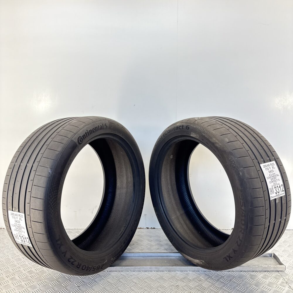 Gomme Usate 285 40 R22 XL 110Y Continental Sport Contact 6 Estive - immagine 11