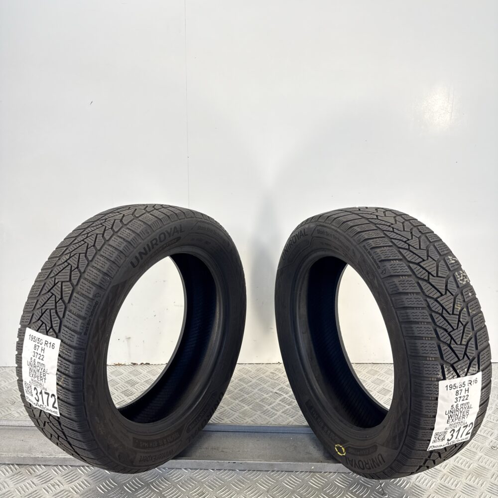 Gomme Usate 195 55 R16 87H Uniroyal Winter Expert 80% Invernali - immagine 7