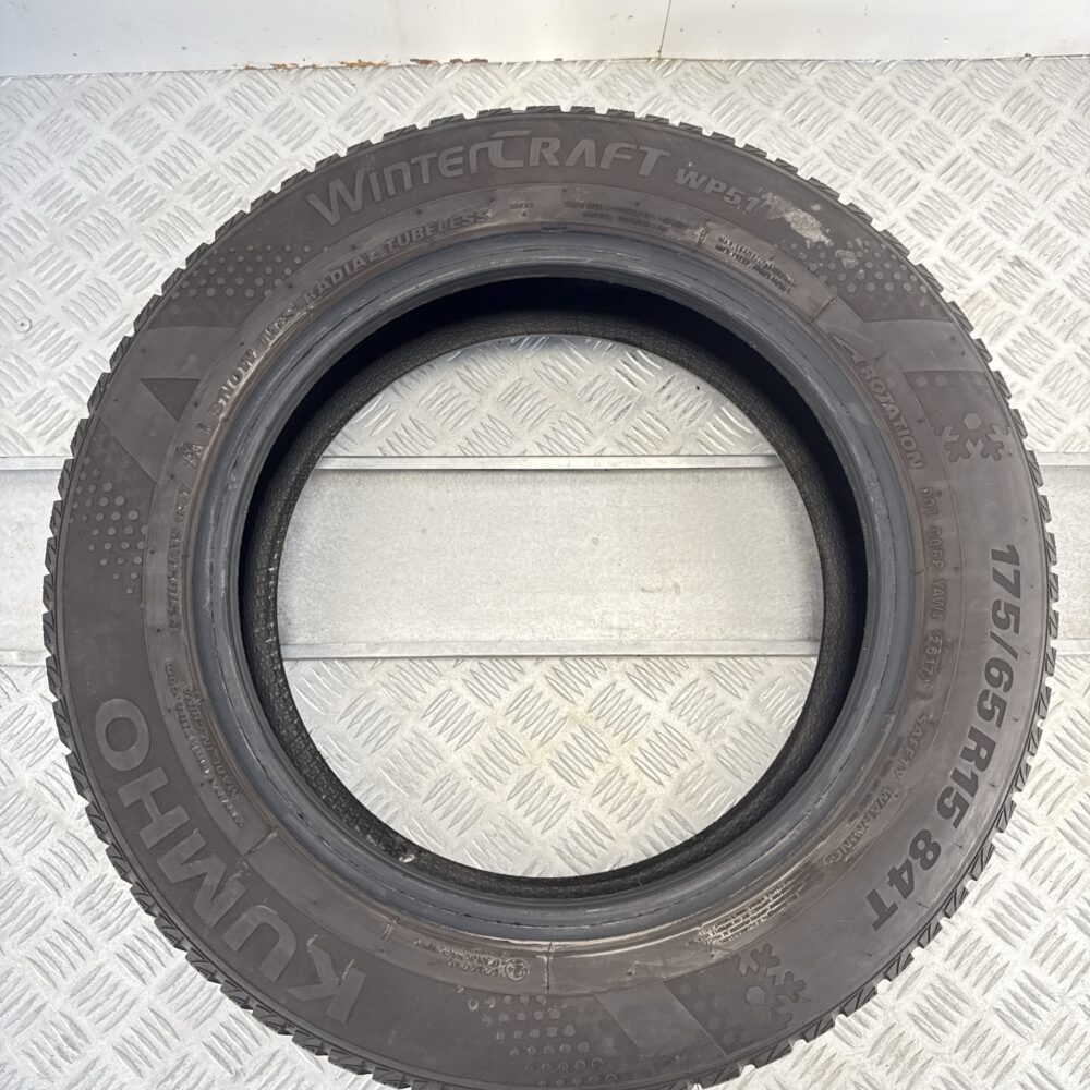 Gomme Usate 175 65 R15 84T Kumho Wintercraft WP51 83% Invernali - immagine 11