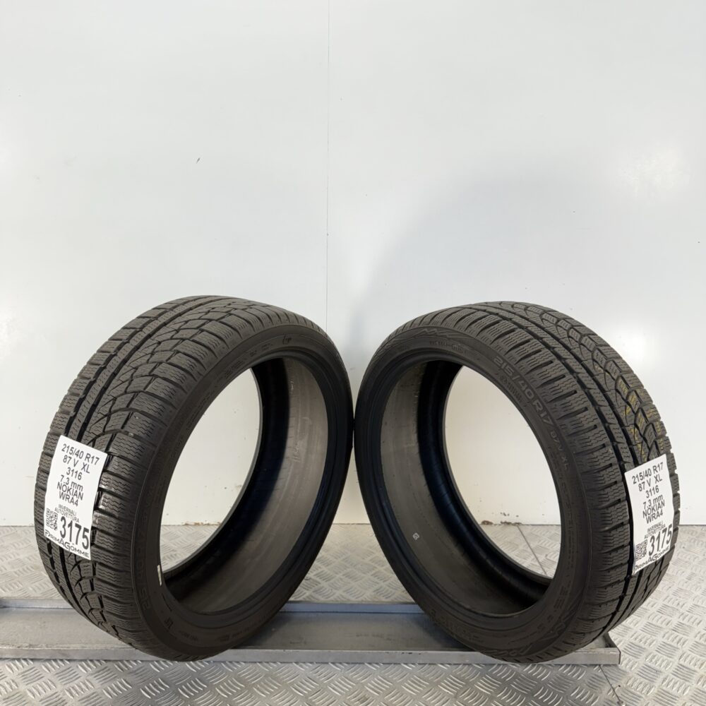 Gomme Usate 215 40 R17 XL 87V Nokian Wra4 98% Invernali - immagine 6