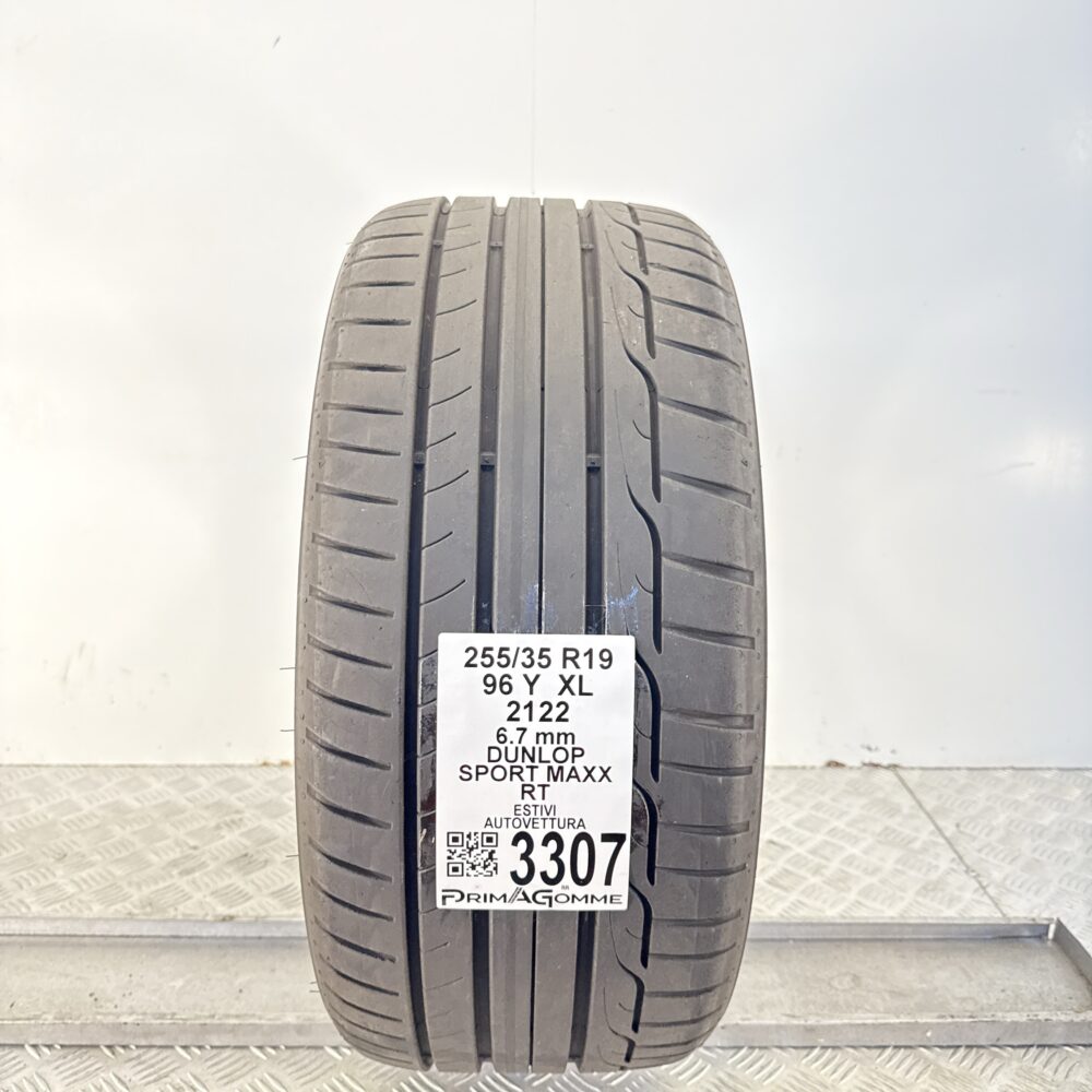 Gomma Usata 255 35 R19 XL 96Y Dunlop Sport Maxx RT 96% Estivo