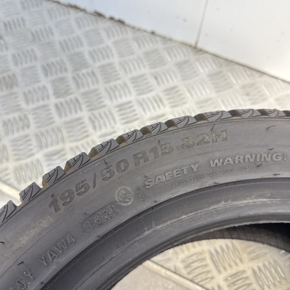 Gomme Usate 195 50 R15 82H Kumho Winter Craft WP51 98% Invernali - immagine 7
