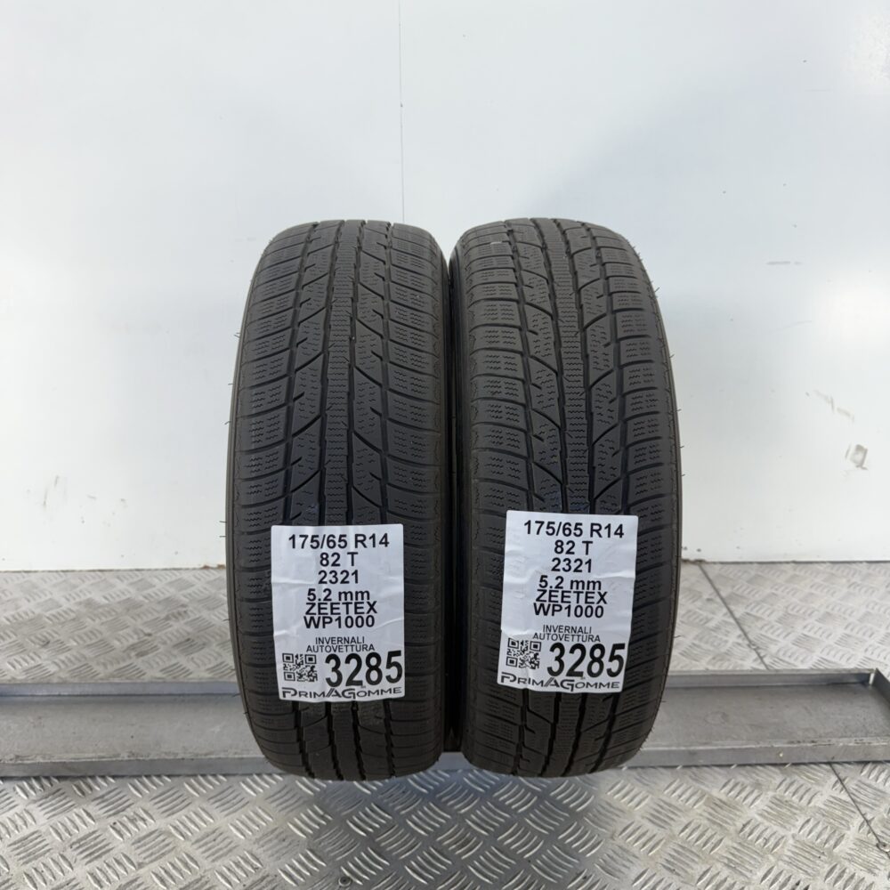 Gomme Usate 175 65 R14 82T ZEETEX WP1000 74% Invernali