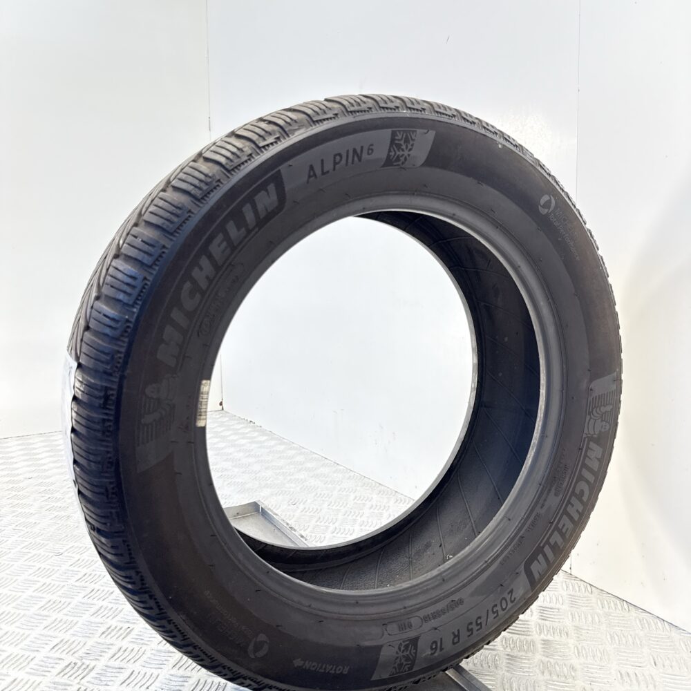Gomma Usata 205 55 R16 91H Michelin Alpin 6 Invernale - immagine 4