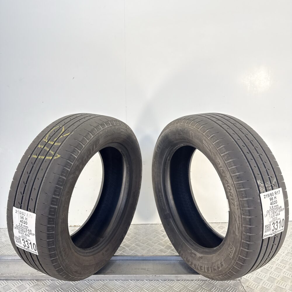 Gomme Usate 215 60 R17 96H Goodyear Efficient Grip SUV 4X4 Estive - immagine 8