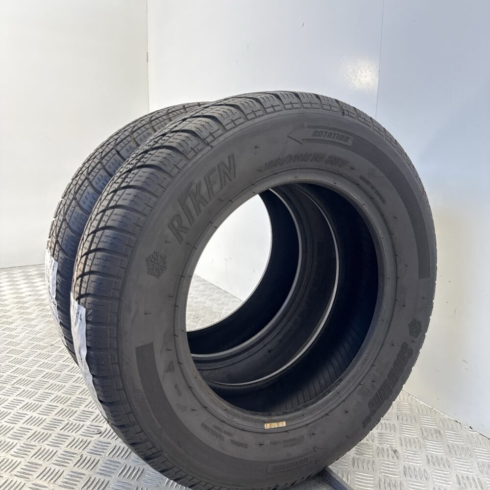 Gomme Usate 185 70 R14 88T Riken Snowtime B2 86% Invernali - immagine 4