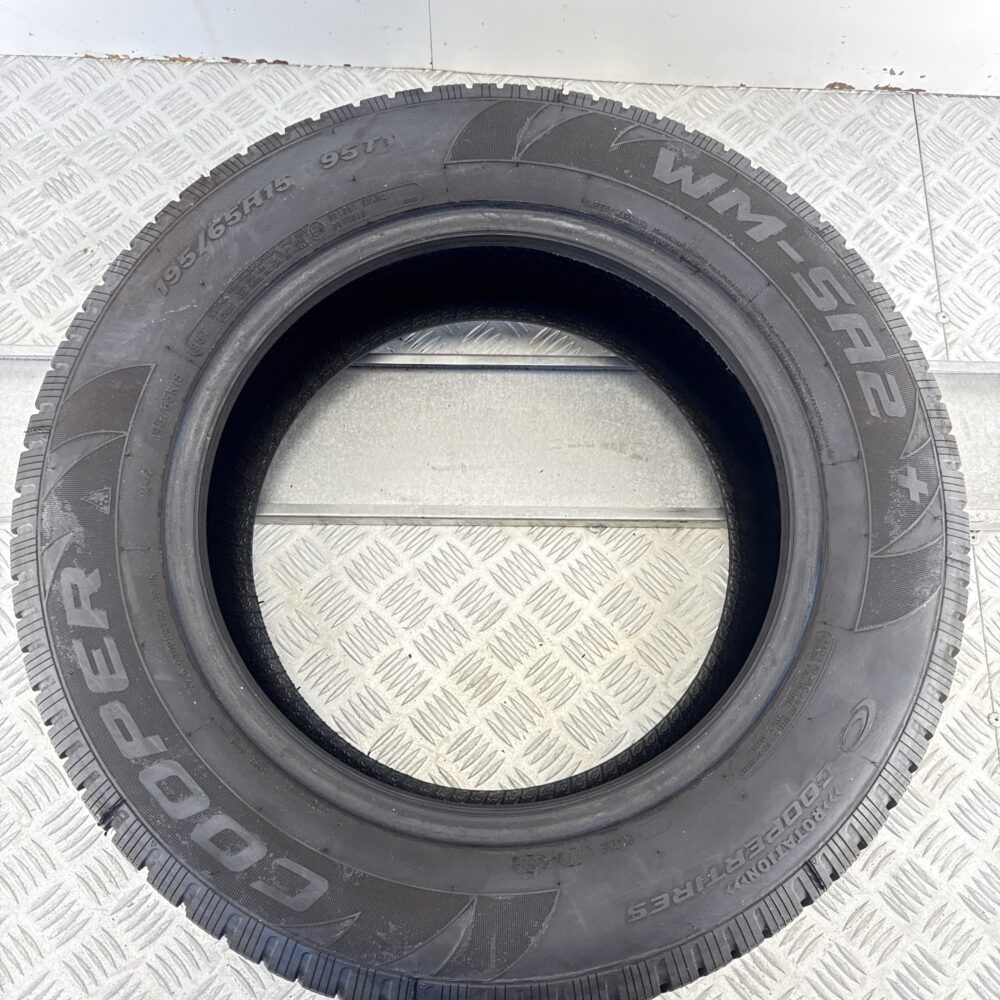 Gomma Usata 195 65 R15 XL 95T Cooper WM-SA2 + 98% Invernale - immagine 10