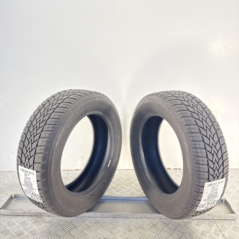 Gomme Usate 185 60 R15 84T Dunlop Winter Response 2 79% Invernali - immagine 6