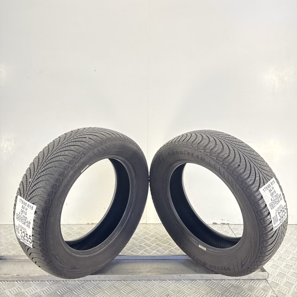 Gomme Usate 175 65 R15 84H GOODYEAR Vector 4S 4 Stagioni - immagine 11