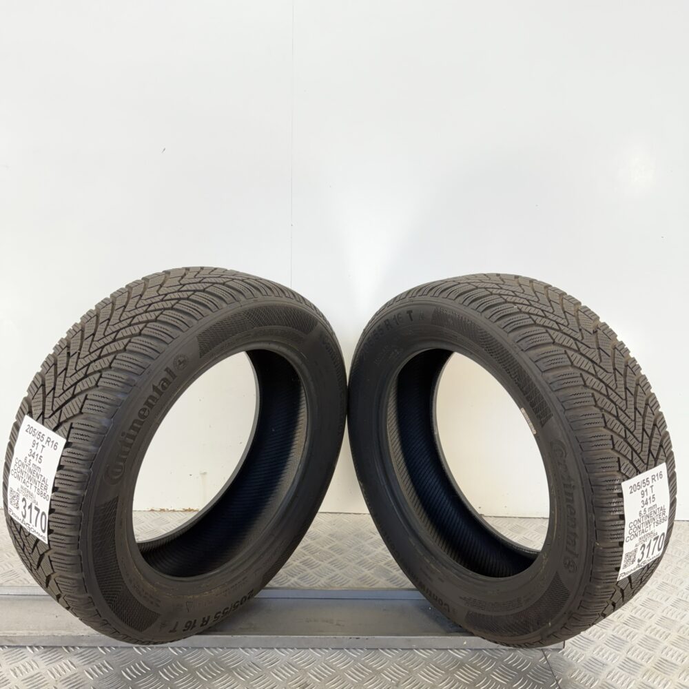 Gomme Usate 205 55 R16 91T Continental ContiWinterContact TS850 93% Invernali - immagine 11