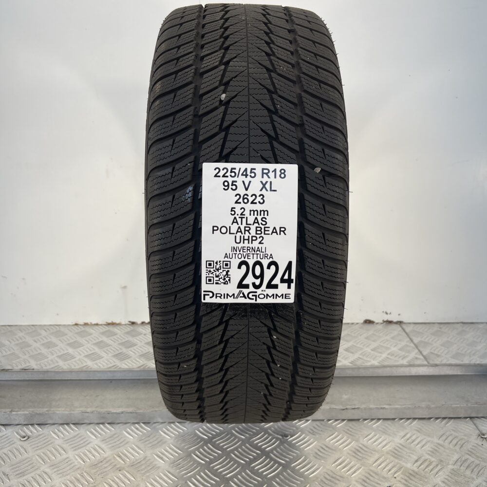 Gomma Usata 225 45 R18 XL 95V Atlas Polar Bear Uhp2 74% Invernale