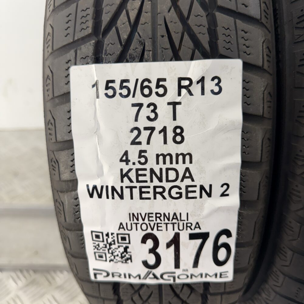 Gomme Usate 155 65 R13 73T Kenda Wintergen 2 Invernali - immagine 3