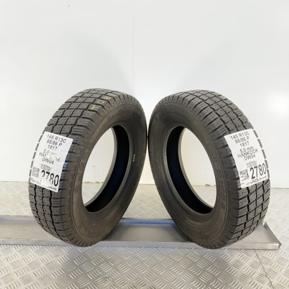 Gomme Usate 145 R13C 88/86P Hankook DW04 71% Invernali - immagine 12