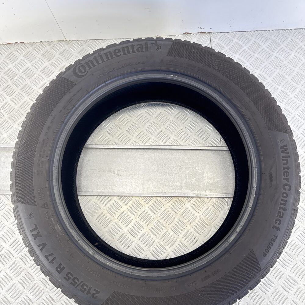 Gomme Usate 215 55 R17 XL 98V Continental WinterContact TS850P 74% Invernali - immagine 10