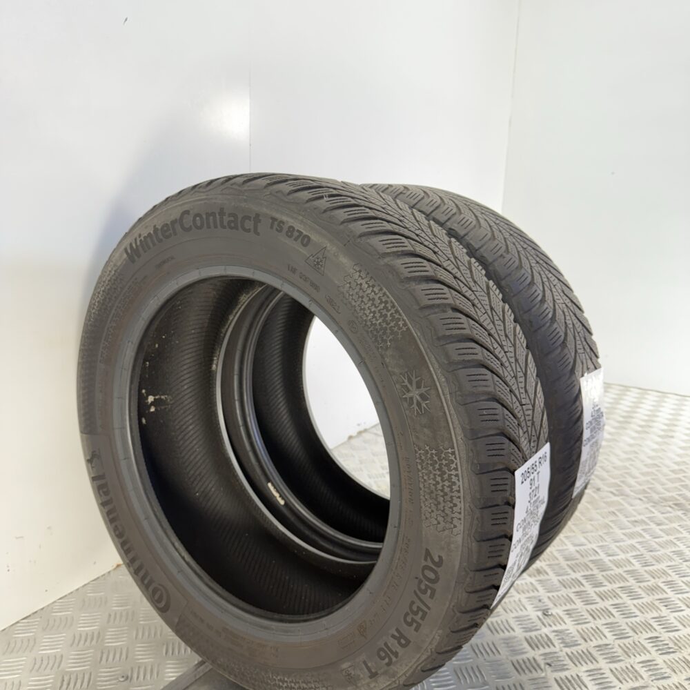Gomme Usate 205 55 R16 91T Continental Winter Contact TS870 Invernali - immagine 6