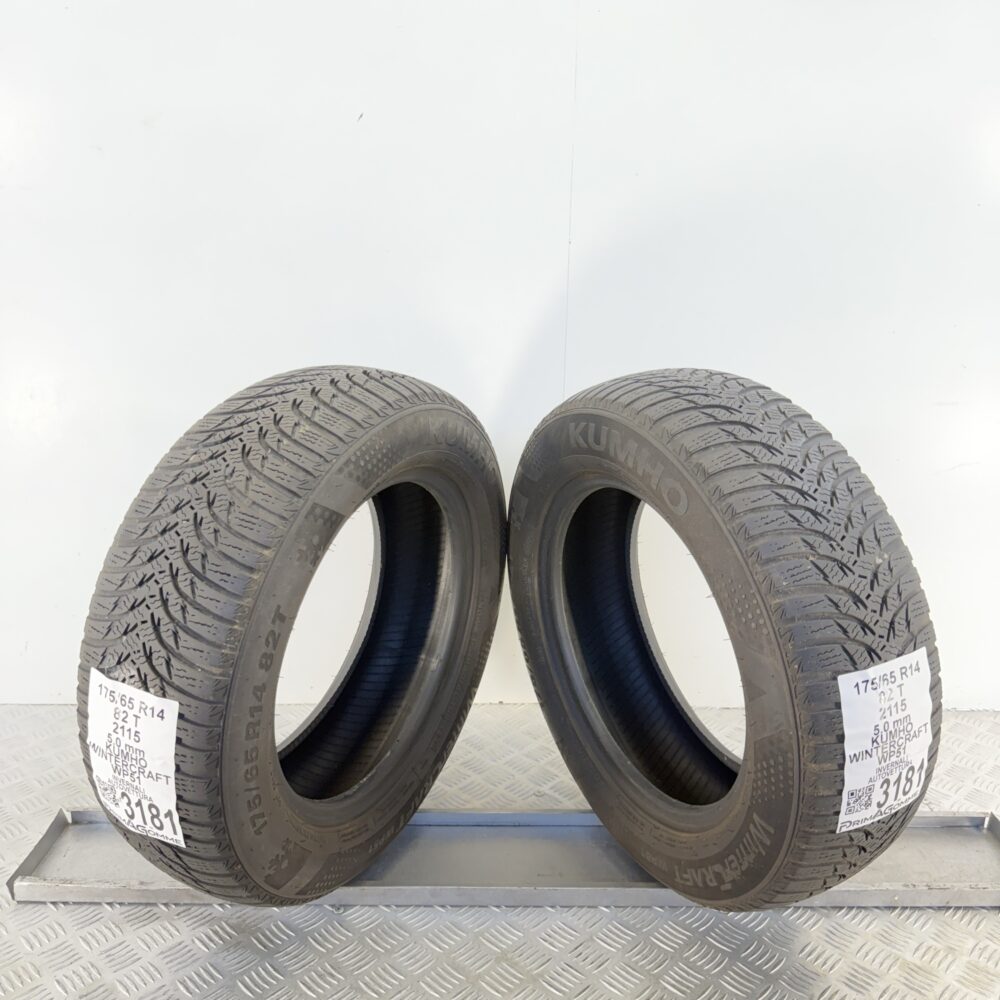Gomme Usate 175 65 R14 82T KUMHO WINTERCRAFT WP51 71% Invernali - immagine 6