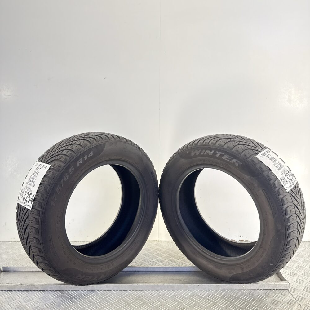 Gomme Usate 175 65 R14 82T Pirelli Winter Cinturato 74% Invernali - immagine 11