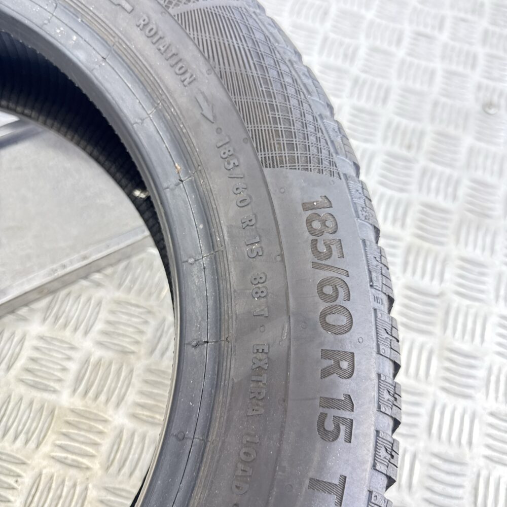 Gomme Usate 185 60 R15 XL 88T Continental Winter Contact TS860 77% Invernali - immagine 8