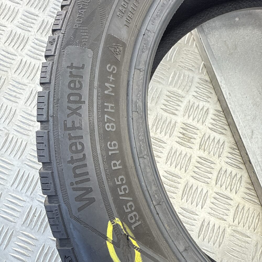 Gomme Usate 195 55 R16 87H Uniroyal Winter Expert 80% Invernali - immagine 9