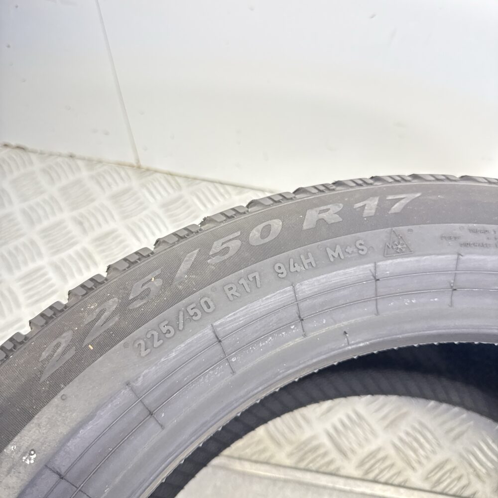 Gomme Usate 225 50 R17 94H Pirelli Winter Cinturato Invernali - immagine 9