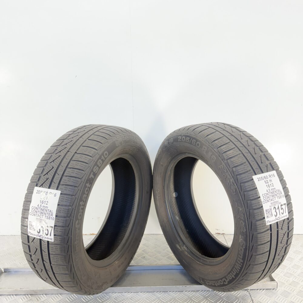 Gomme Usate 205 60 R16 92H Continental ContiWinterContact TS810 Invernali - immagine 10