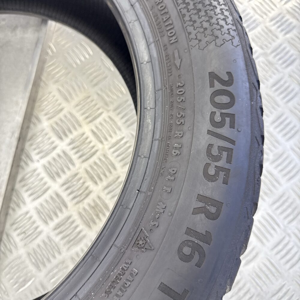 Gomme Usate 205 55 R16 91T Continental Winter Contact TS870 Invernali - immagine 8