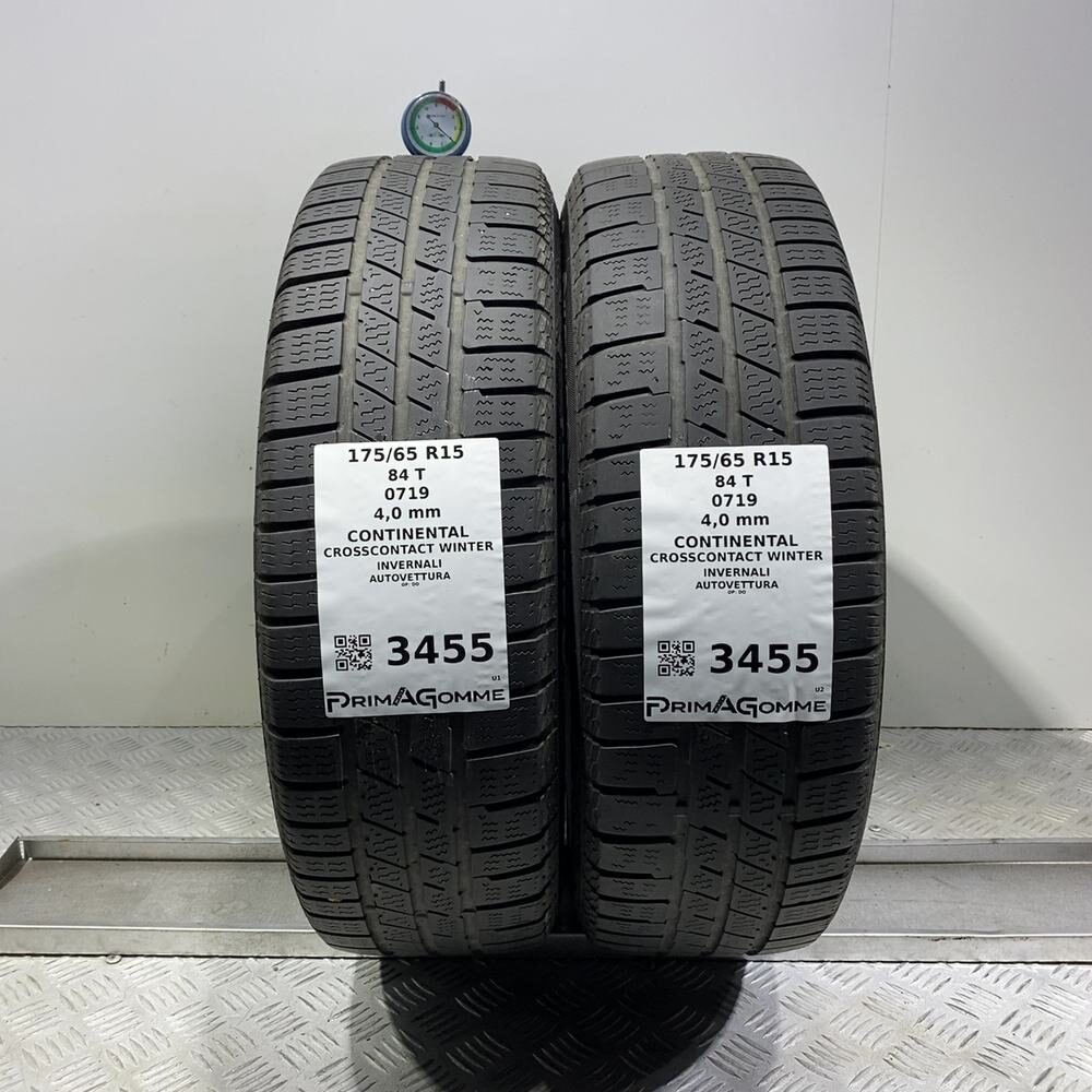 Gomme Usate 175 65 R15 84T Continental Crosscontact Winter Invernali