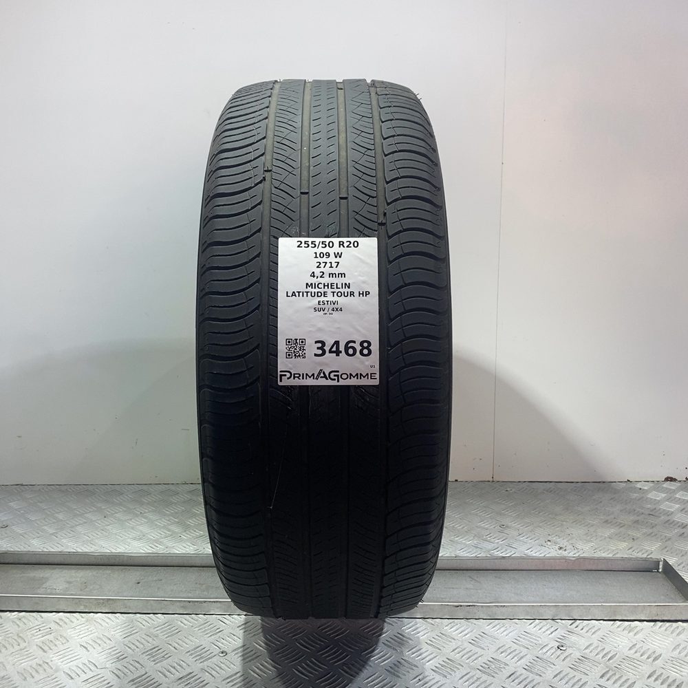 Gomma Usata 255 50 R20 109W XL Michelin Latitude Tour HP Estivo
