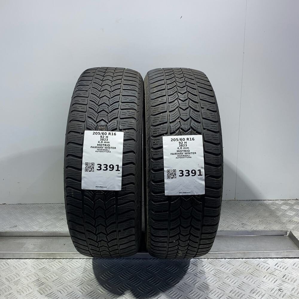 Gomme Usate 205 60 R16 92H Motrio Fairway Winter Invernali