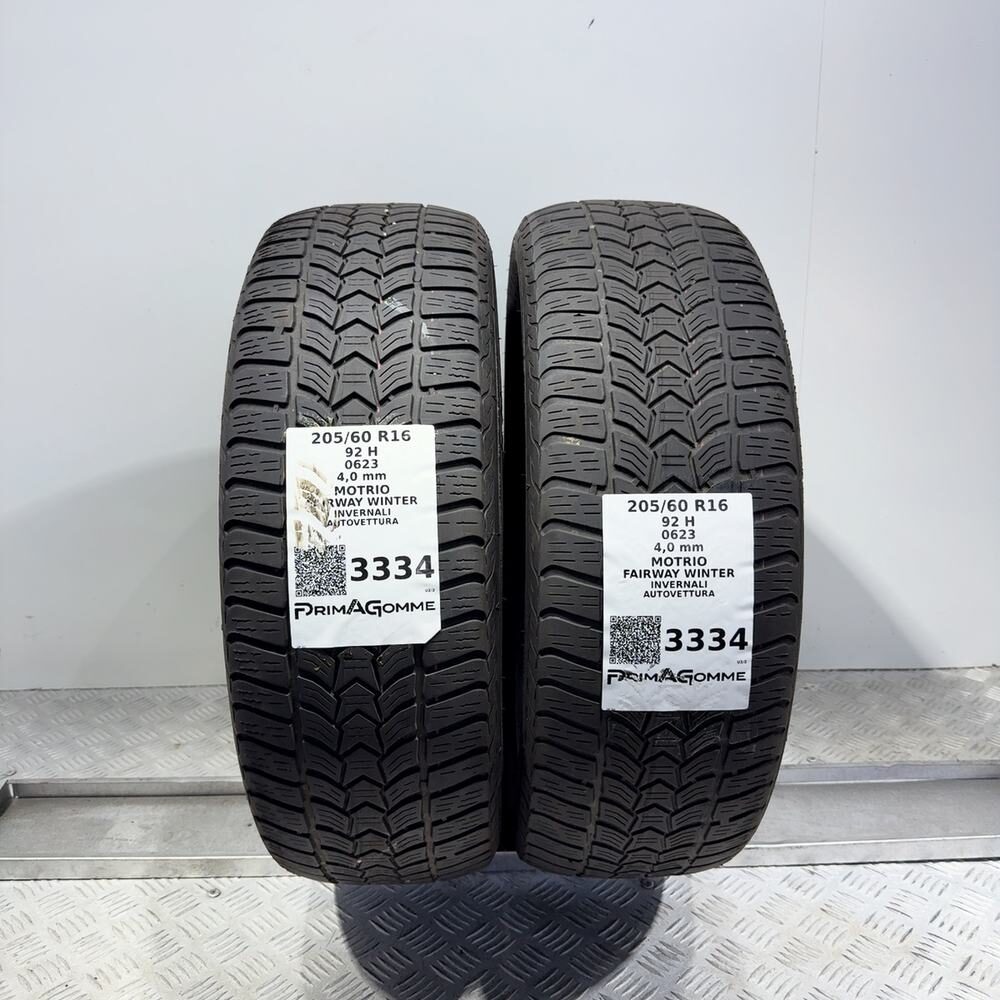 Gomme Usate 205 60 R16 92H Motrio Fairway Winter Invernali