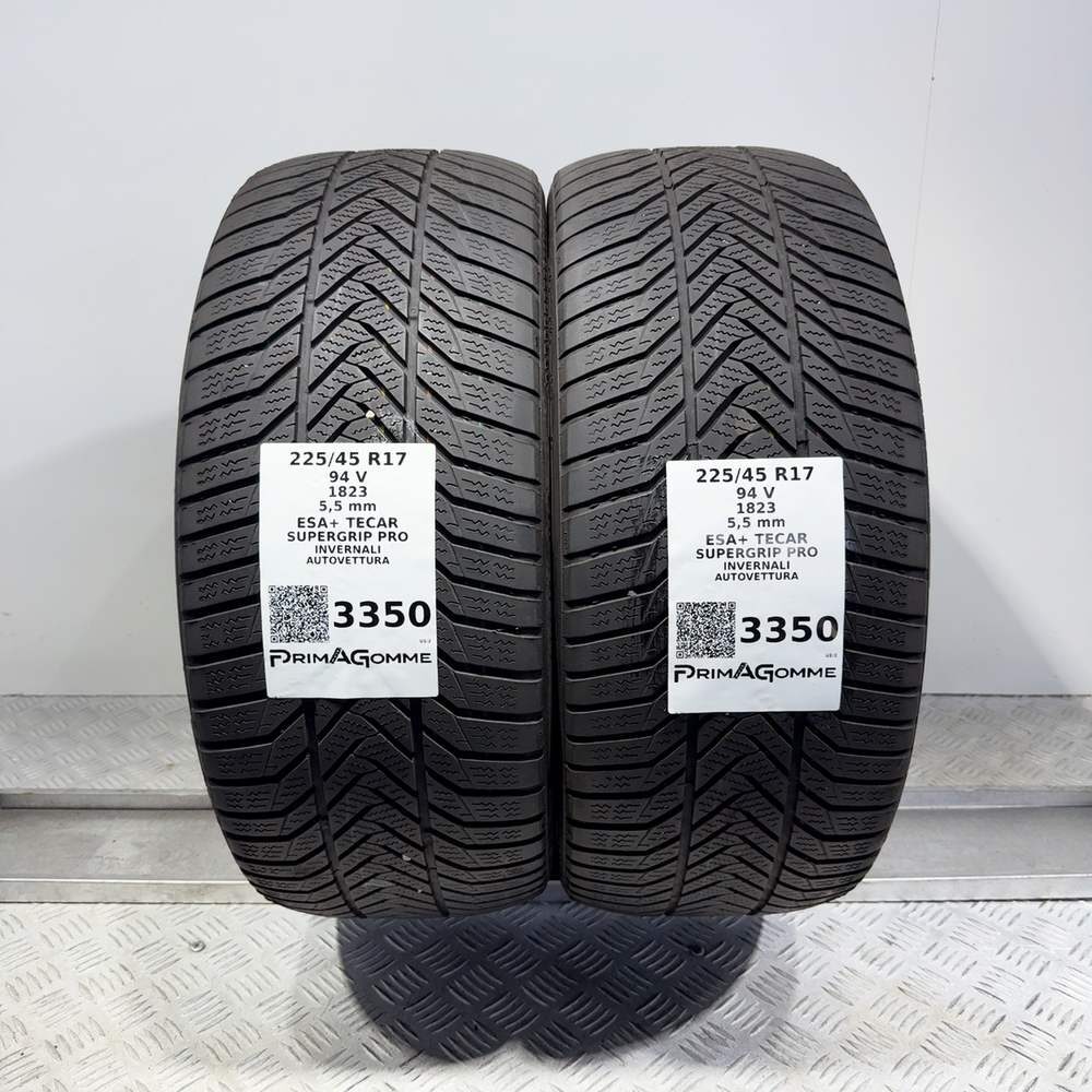 Gomme Usate 225 45 R17 94V XL Esa+ Tecar Supergrip Pro 79% Invernali