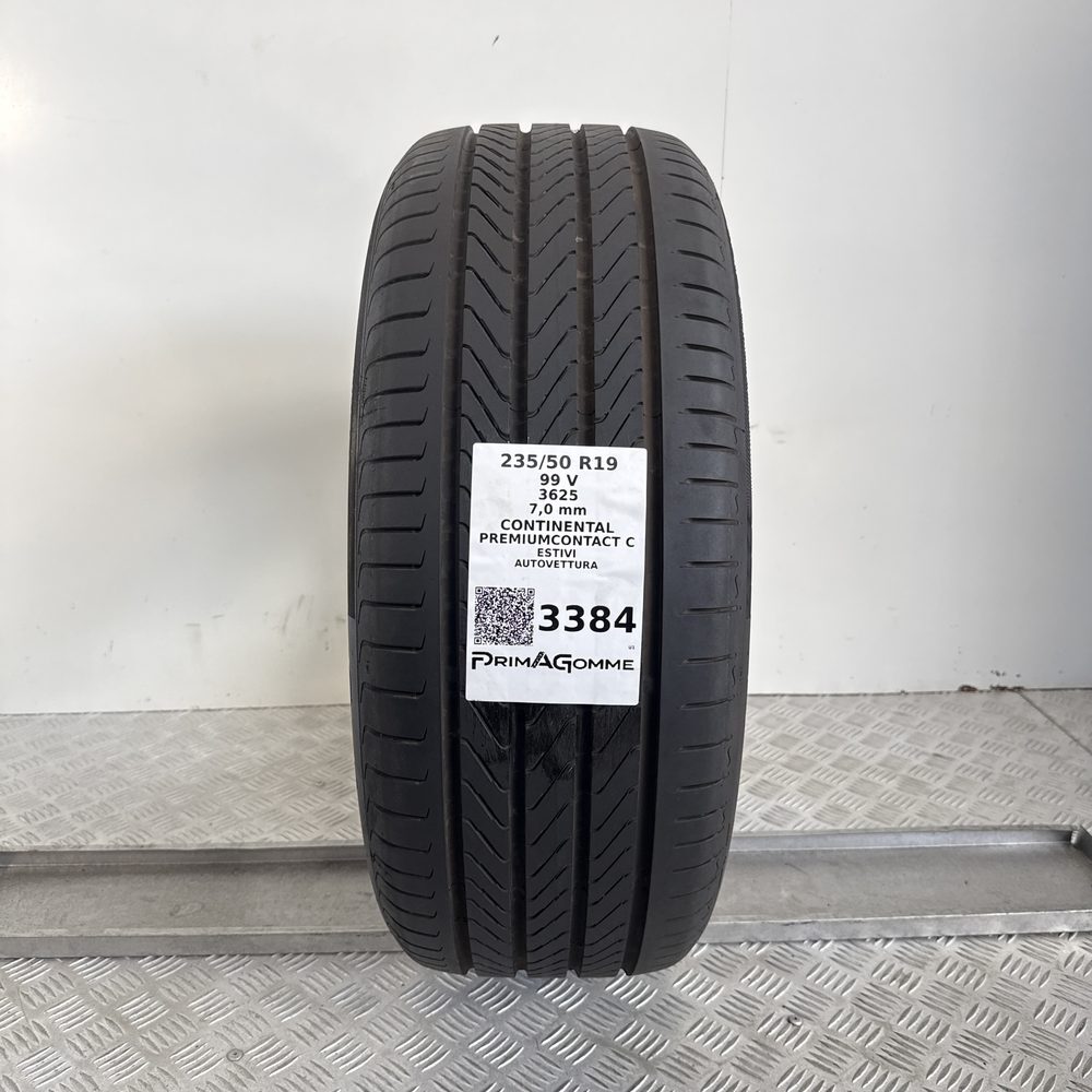 Gomma Usata 235 50 R19 99V CONTINENTAL PREMIUMCONTACT C 98% Estivo