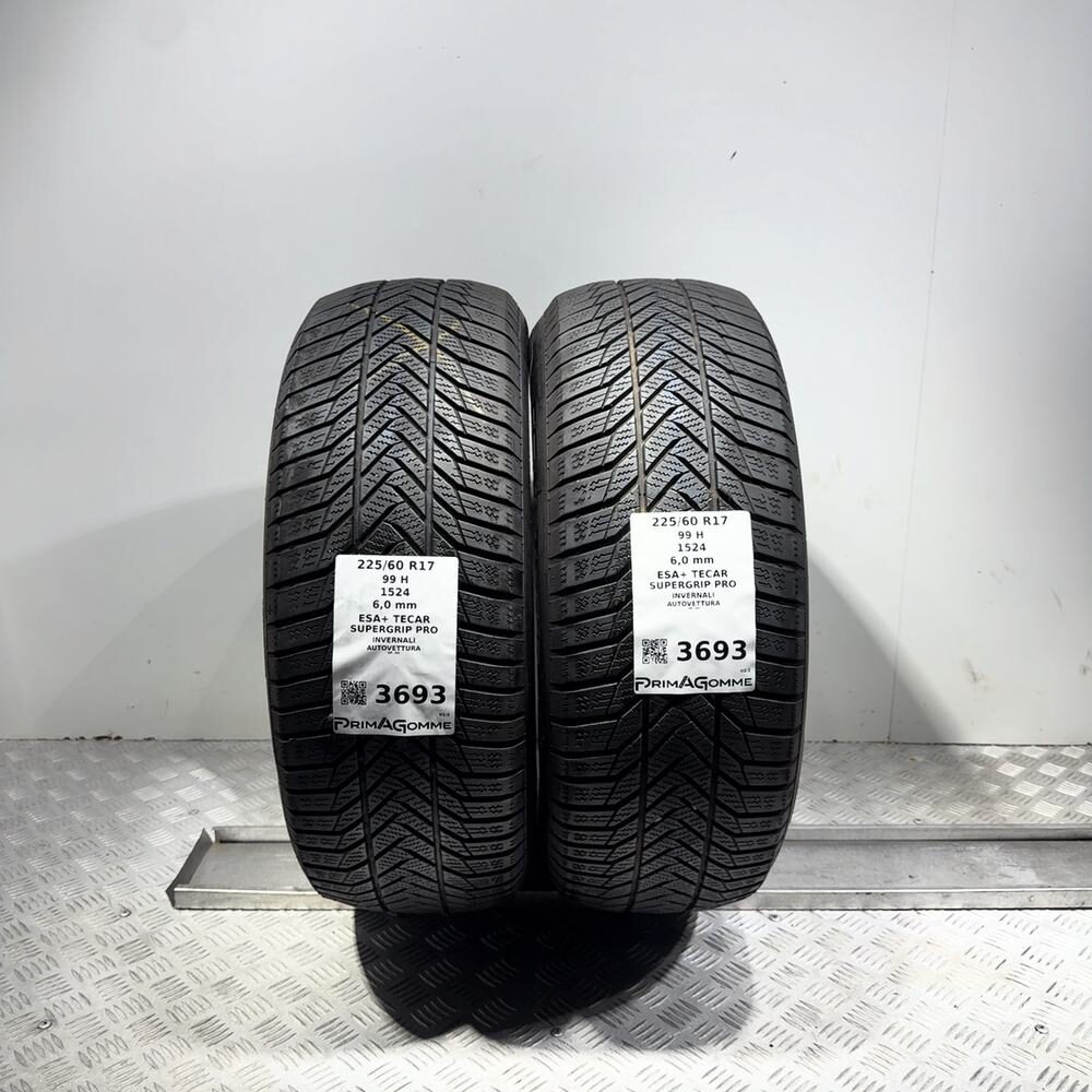 Gomme Usate 225 60 R17 99H Esa+ Tecar Supergrip Pro 86% Invernali