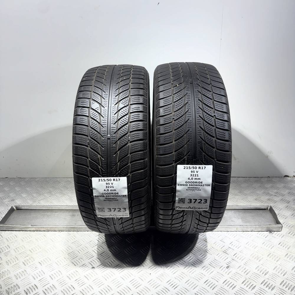 Gomme Usate 215 50 R17 95V Goodride SW608 Snowmaster Invernali