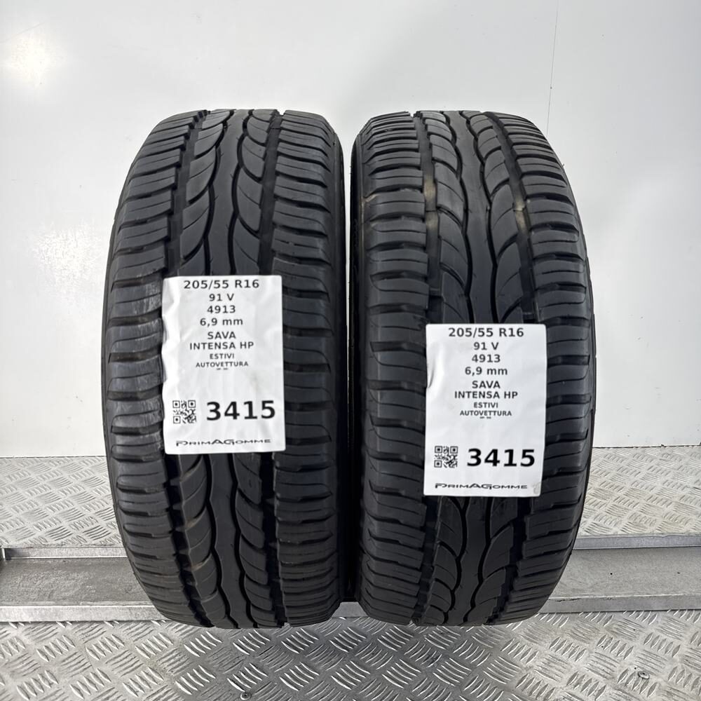Gomme Usate 205 55 R16 91V SAVA INTENSA HP 98% Estive