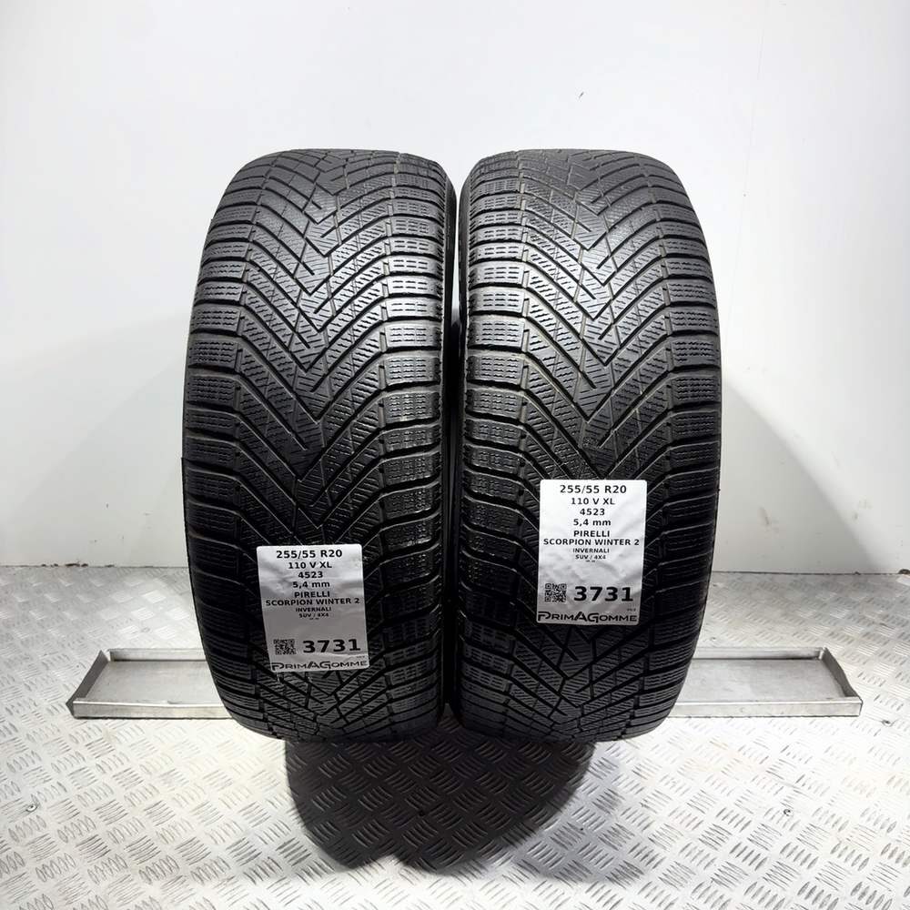Gomme Usate 255 55 R20 XL 110V Pirelli Scorpion Winter 2 77% Invernali