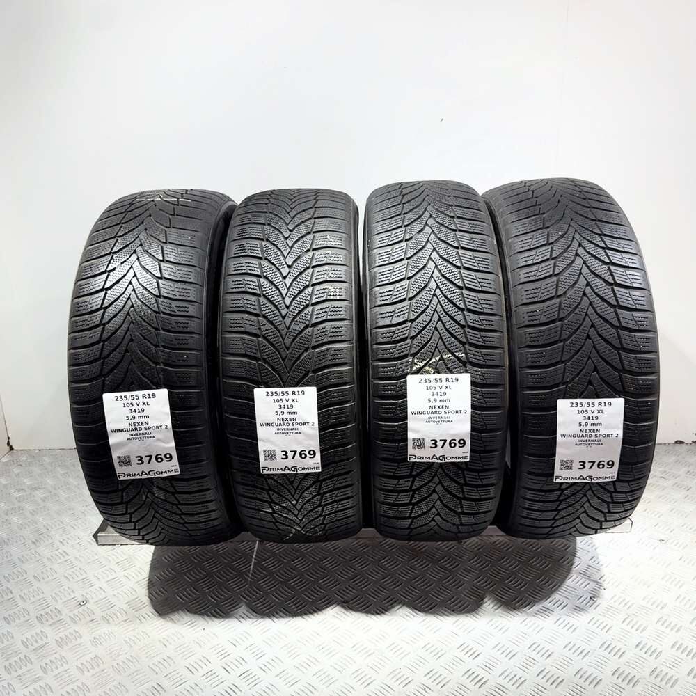 Gomme Usate 235 55 R19 105V XL Nexen Winguard Sport 2 84% Invernali